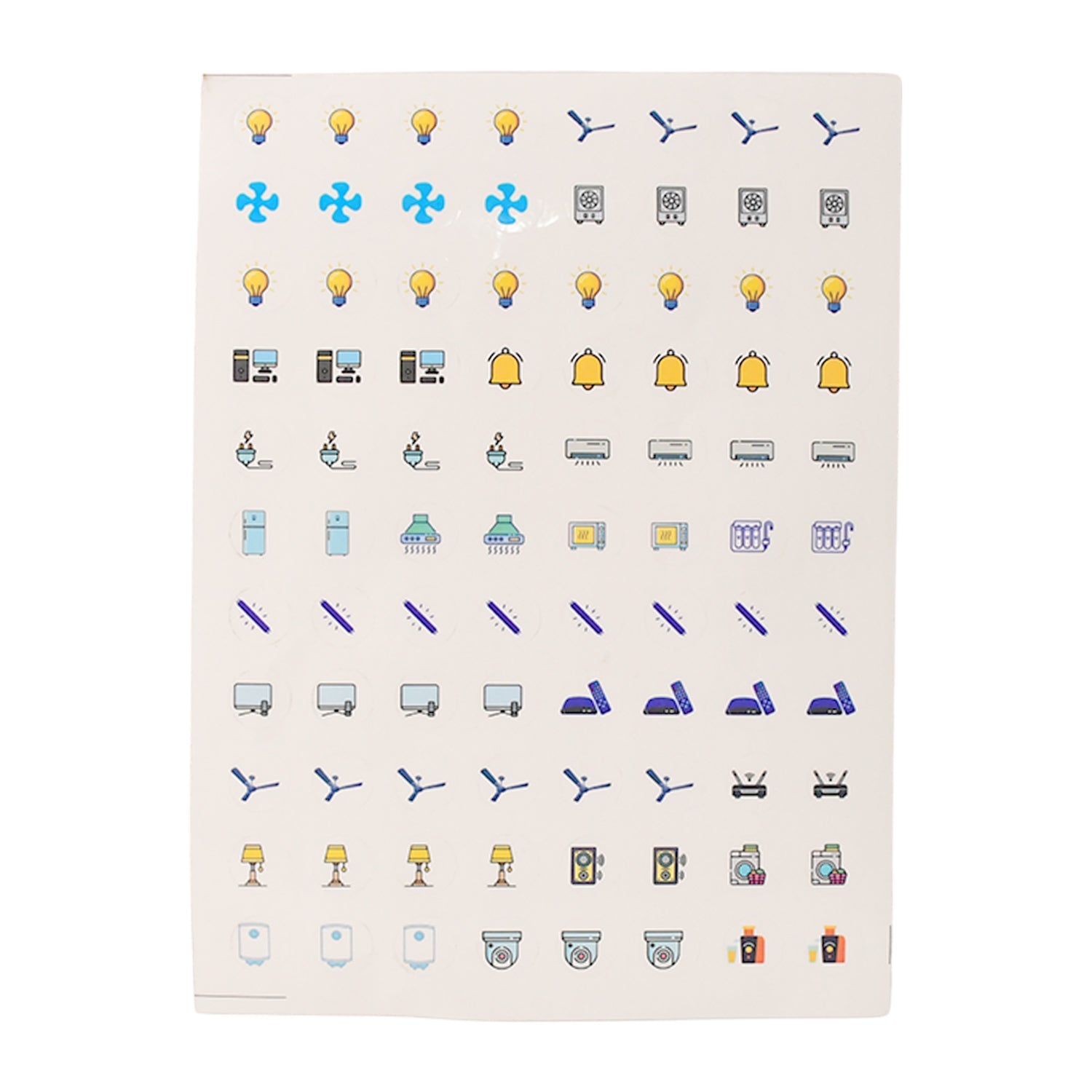 Fast ID Sticker Set for Switch Panels Fast ID Sticker Set for Switch Panels